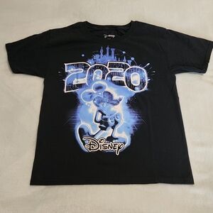 DISNEY 2020 COTTON KIDS T‎ SHIRT YOUTH  SIZE SMALL S 8 MICKEY MOUSE